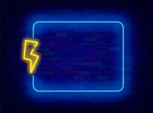neon display banner - X.L. Signs